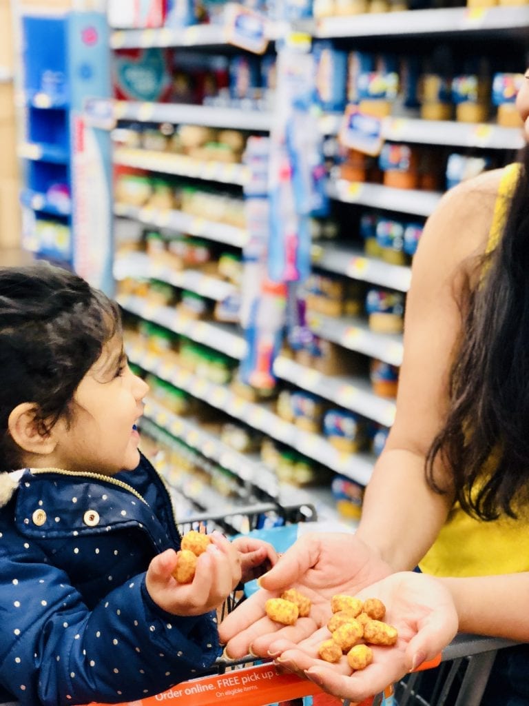 Toddler snack on the go