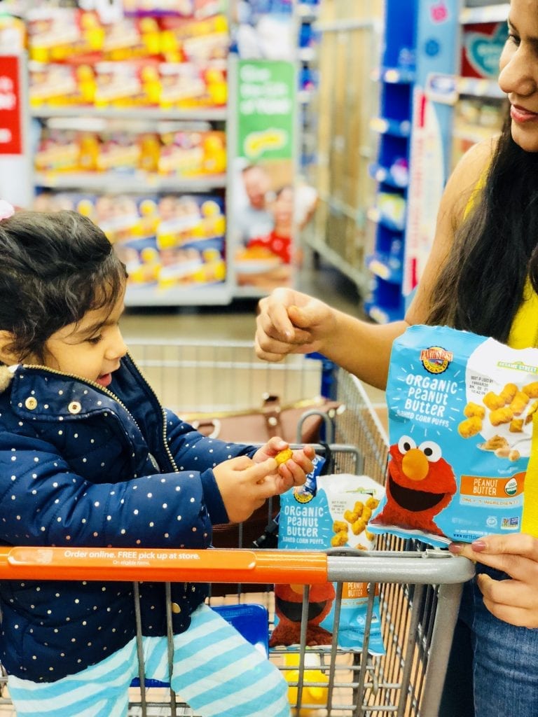 Toddler snack on the go