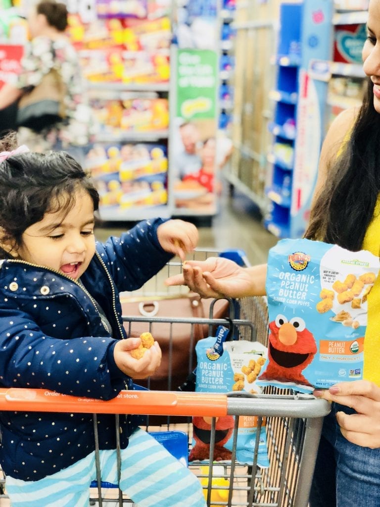 Toddler snack on the go