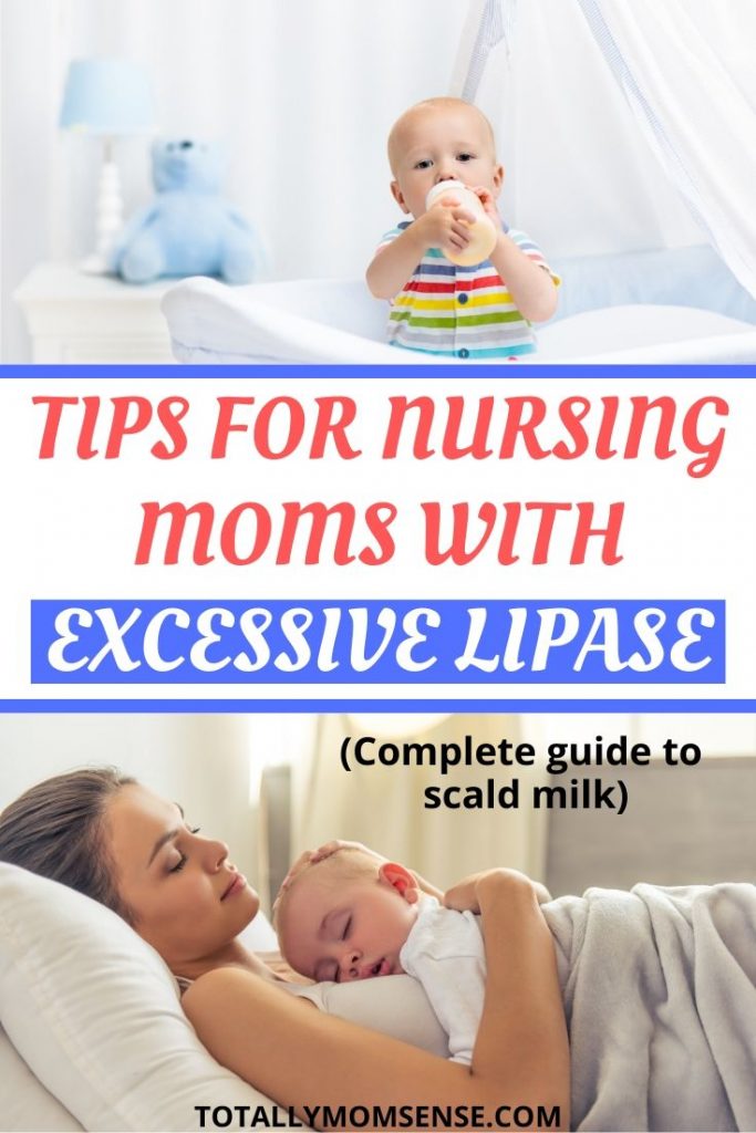 excessive lipase in breastmilk