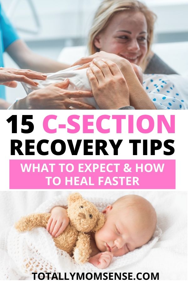 c section recovery tips