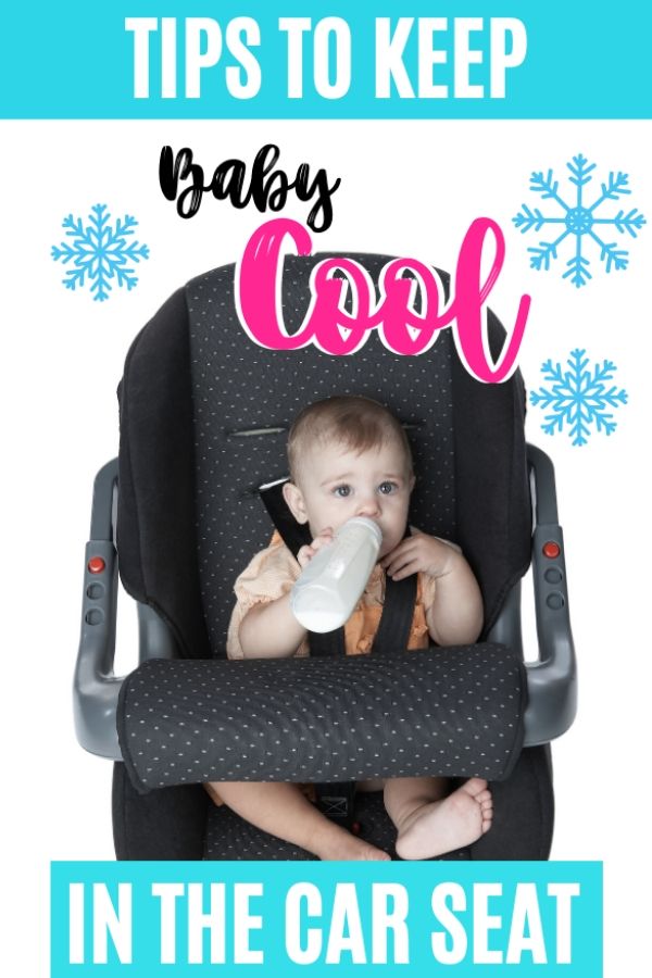 Baby cool in car seat