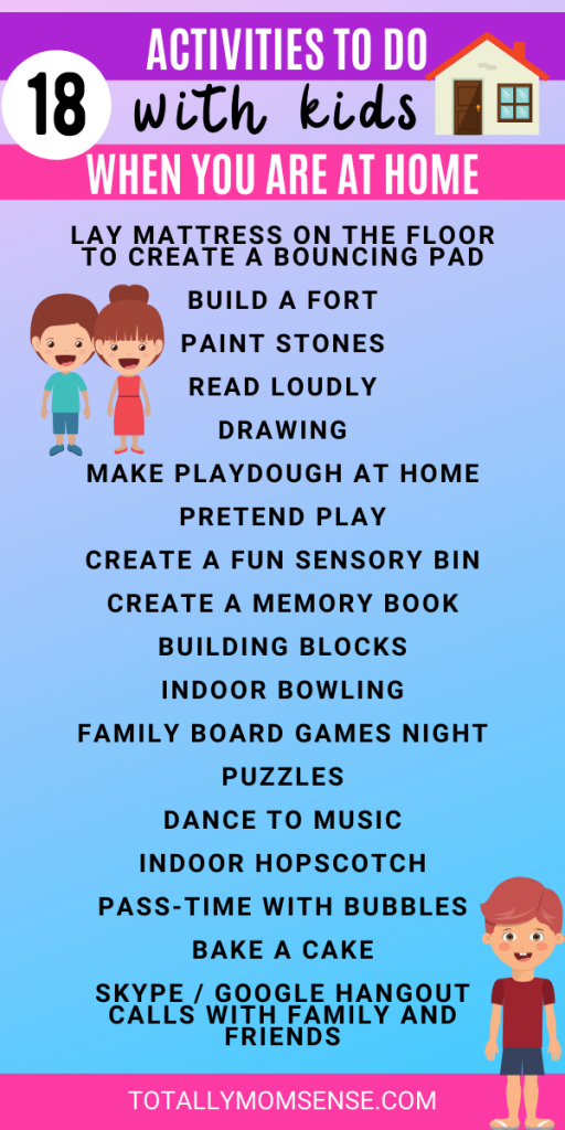 activities to do at home