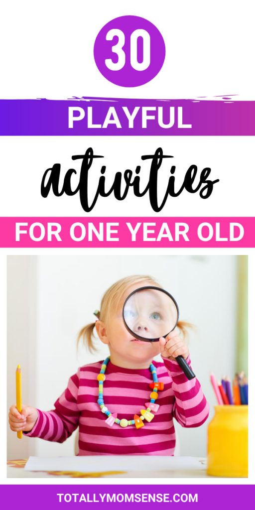 activities for one year old