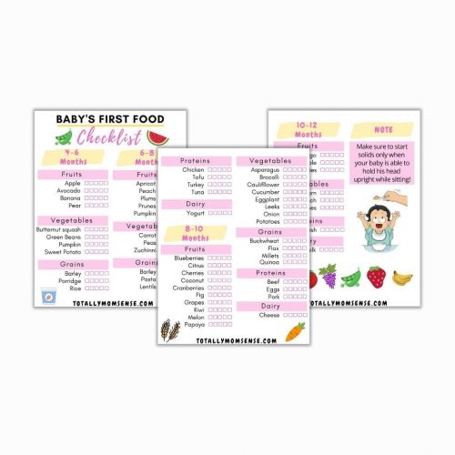 BABY'S FIRST FOOD: HOW TO INTRODUCE SOLIDS TO A BABY | Totally MOM-Sense