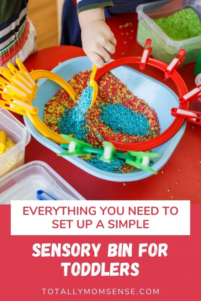 sensory bins for toddlers