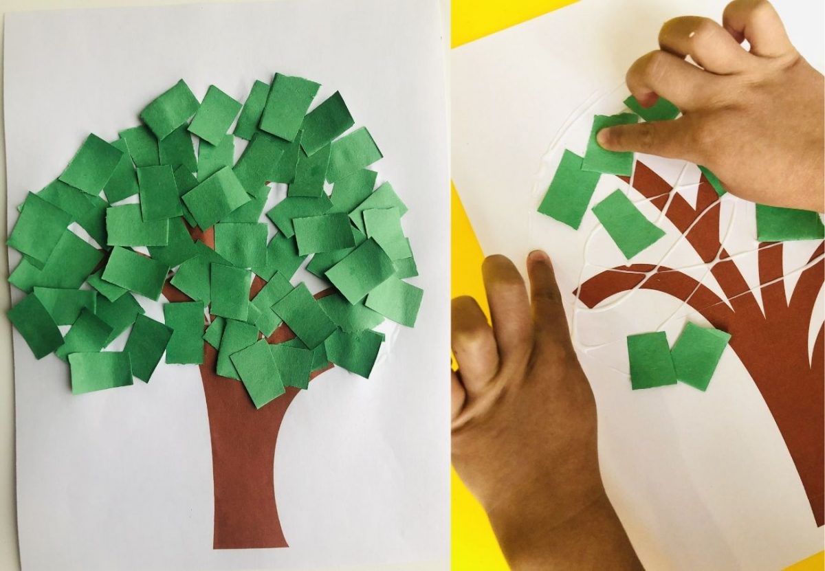 4 CREATIVE SPRING TREE CRAFTS FOR KIDS + FREE TEMPLATE | Totally MOM-Sense