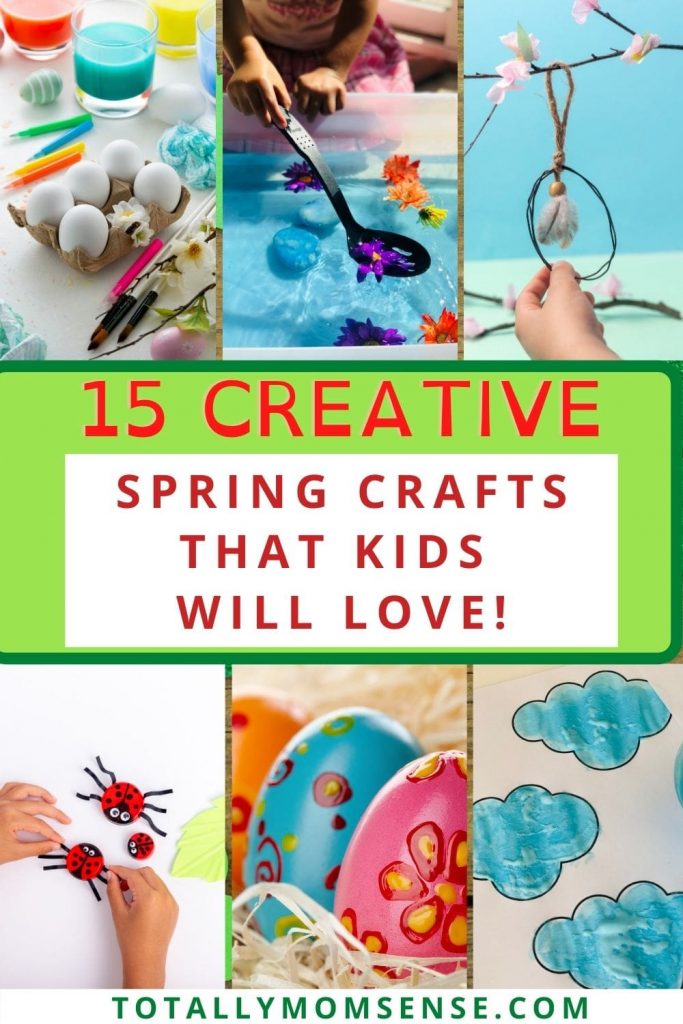 15 SPRING CRAFTS IDEAS FOR KIDS | Totally MOM-Sense