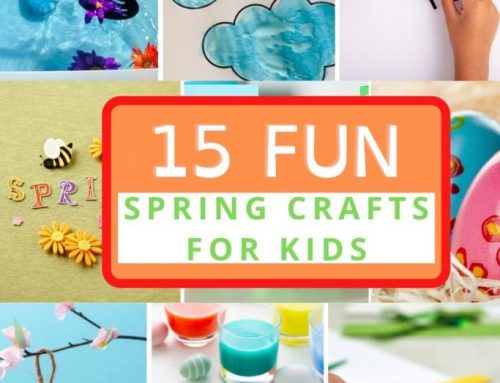 15 SPRING CRAFTS IDEAS FOR KIDS