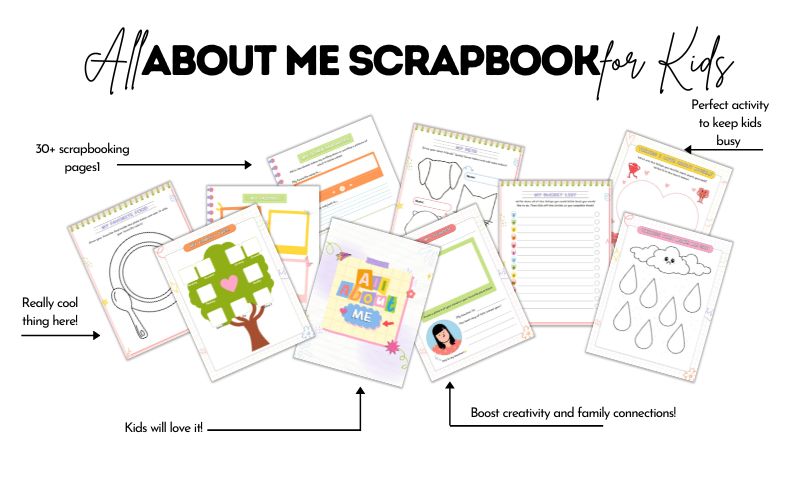 All about me scrapbook